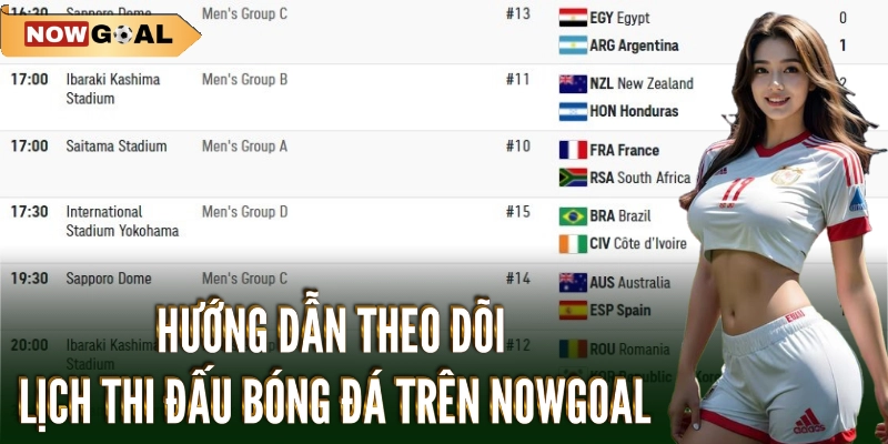 Lịch thi đấu 4 Hướng dẫn theo dõi lịch thi đấu bóng đá